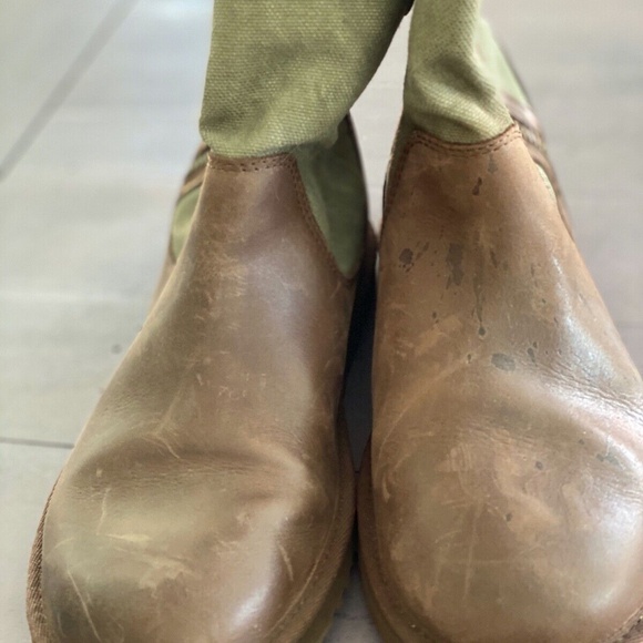 UGG  Australia short military style riding  boots size 7 - Picture 7 of 15